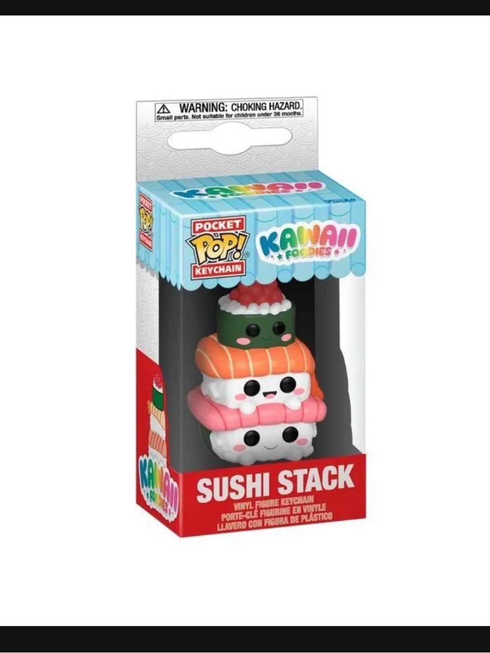 Funko Pocket Pop! Kawaii Foodies Sushi Stack - Pink, Green, Orange, White